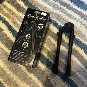 Leapers UTG Reinforced Barrel Clamp Bipod, 8.7"-10.2" Adjust Height TL-BP08S-A - Picture 1 of 6