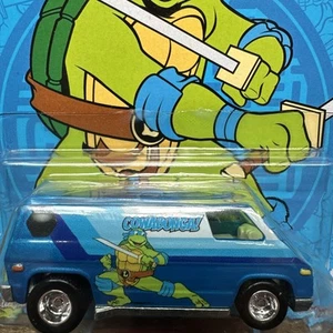 2021 Hot Wheels Premium Teenage Mutant Ninja Turtles ’70s VAN - Picture 1 of 8