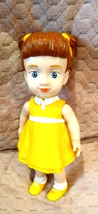 Disney Pixar Toy Story Gabby Hard Plastic Doll Figure Toy Yellow Dress - Picture 1 of 3