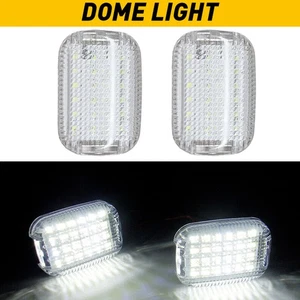 2X 12V 24-LED CAR INTERIOR ROOF LIGHT CEILING DOME LAMP FOR 22-24 FORD E-TRANSIT - Picture 1 of 8