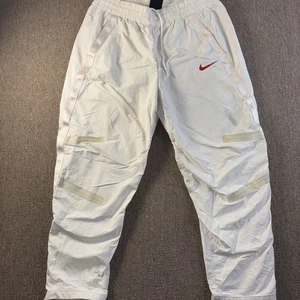 Pantalones Nike Team USA Vintage Años 90 Podio Olímpico Blanco Grande - Imagen 1 de 14