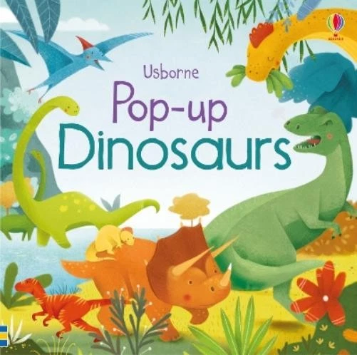 Fiona Watt Pop-up Dinosaurs (Board Book) Pop-Ups (UK IMPORT) - Image 1 of 1