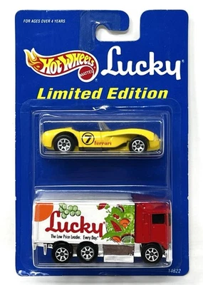 Hot Wheels Lucky 1995 edición limitada - Ferrari Foto 1 de 4