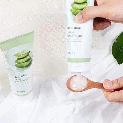 Gel descascante aquático SKIN79 / Jeju Aloe 3,4 oz - Imagem 1 de 2