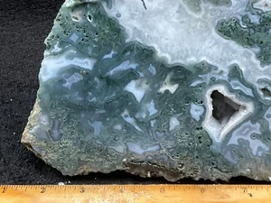 Z~ Green Moss Agate Faced Rough 10 Lbs - Picture 1 of 6