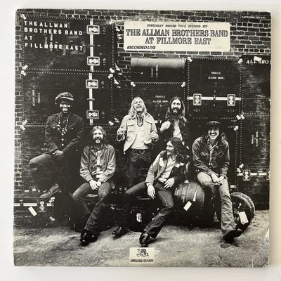 The Allman Brothers Band At Fillmore East Capricorn 2CX-0131 2 пластинки Playtested VG+ - Изображение 1 из 4