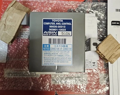 2001-2004 Toyota 4 Runner 4L 4WD Control Module Computer 89530-35313 OEM - Image 1 of 2