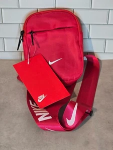 NWT Nike Red Mini Adjustable Sling Crossbody Shoulder Bag 5x7 - Picture 1 of 7