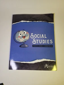 Like New Accelerate Education Social Studies Fourth Grade Semester B Workbook - Picture 1 of 3