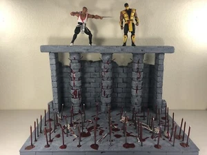Mortal Kombat The Pit Diorama Actionfigur Fotografie - Bild 1 von 5