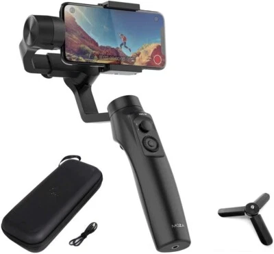 MOZA Mini-MI 3-Axis Gimbal Stabilizer with Wireless Phone Charging, Renewed Foto 1 de 4