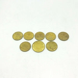 Fichas de moneda de águila vintage Jakes Palm Springs Sun Surrey Arcade Casino - Imagen 1 de 7