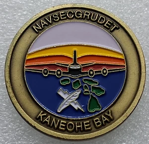 NAVSECGRUDET Kaneohe Bay Challenge Coin - Picture 1 of 2