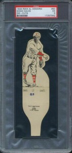 1934 R304 Al Demaree Die-Cuts #83 Kiddo Davis PSA 5 New York Giants