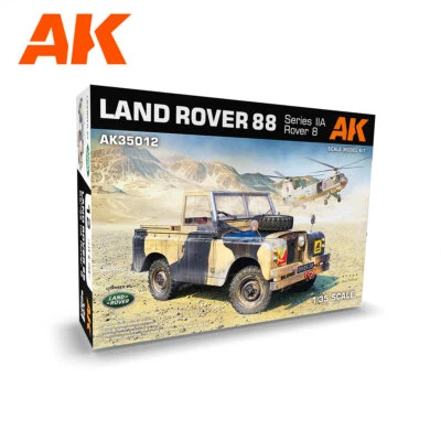 Land Rover 88 Series Iia Rover 8 1:35 Plastic Model Kit AK INTERACTIVE - Immagine 1 di 4
