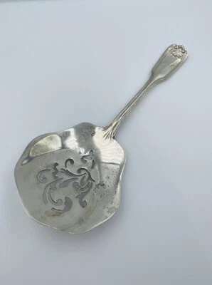 "Servidor de tomate perforado antiguo Cartier de plata de ley 8 1/8""" Foto 1 de 4