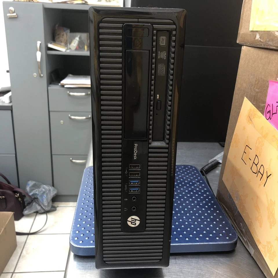 HP PRODESK 400 CORE I3 4GB RAM WIN7 PRO, 500GB HDD - PREOWNED - Image 1 of 4
