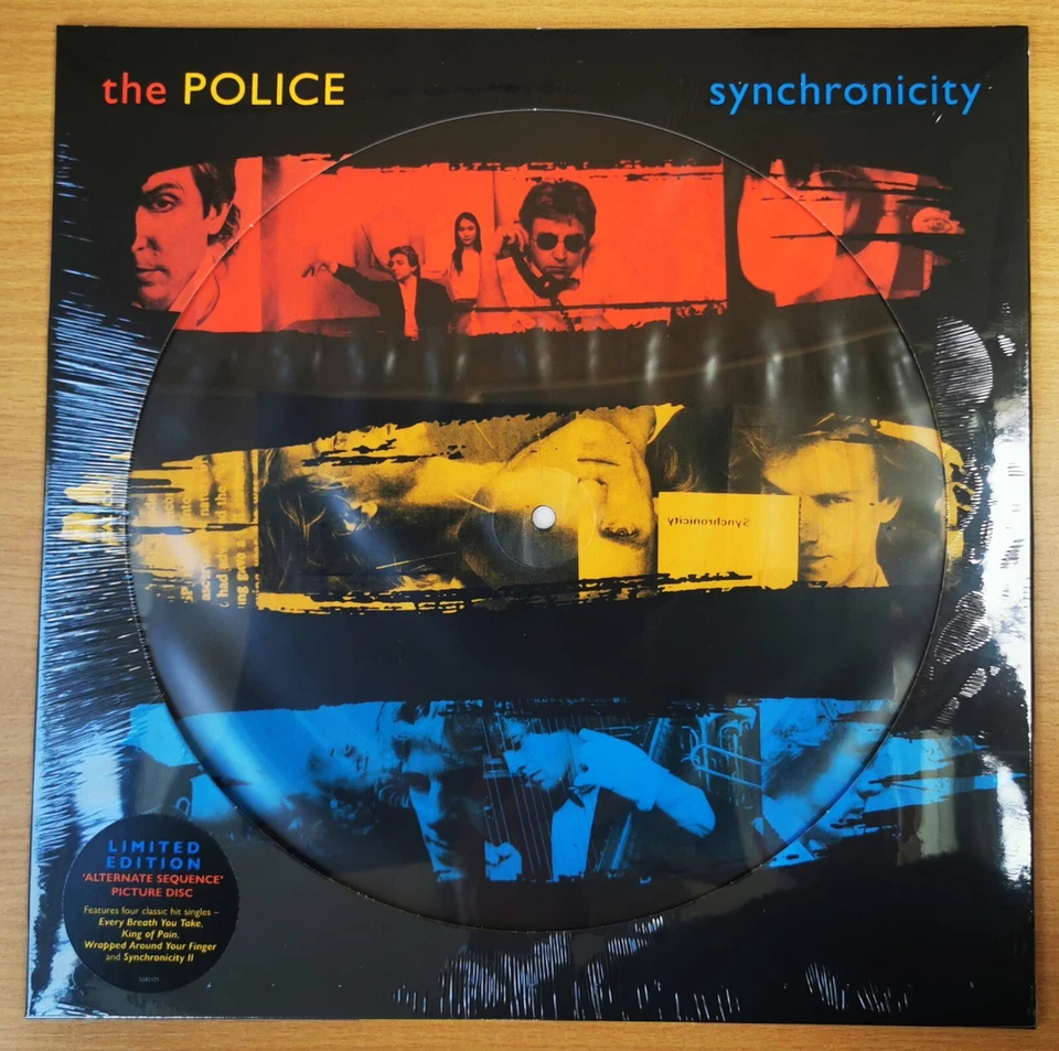 The POLICE LP Synchronicity PICTURE DISC VINYL Remastered Ltd Edn MAILS SAME DAY - Image 1 of 4