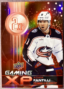 2024-25 Upper Deck Gaming XP #GXP-12 Adam Fantilli Columbus Blue Jackets - Picture 1 of 1