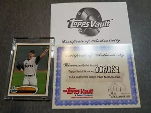 2012 Topps Pro Debut Keith Hessler Missoula Osprey 1/1 Topps Vault Blank Back - Bild 1 von 2
