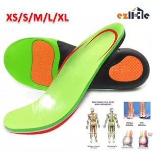 Fasciitis Flat Foot Insert Orthotic Insoles High Plantar Feet Pad Arch Support - Picture 1 of 17