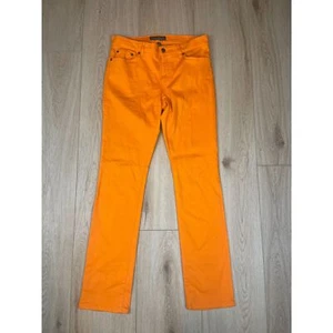Lauren Ralph Lauren orange schmale Hose Größe 8 hell Stretch Baumwollmischung - Bild 1 von 5