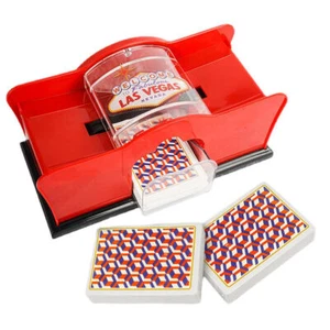 NEW Manual Hand cranked Card Shuffler Manual Cards Shuffler for Home Card Game - Picture 1 of 16