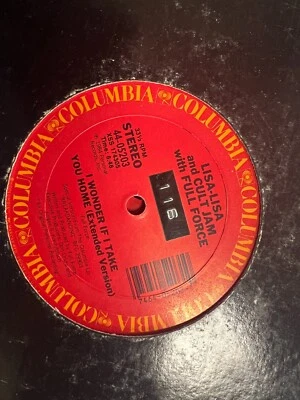 Lisa Lisa And Cult Jam I Wonder If I Take You Home 12" 1984 COLUMBIA 05203 Foto 1 de 2
