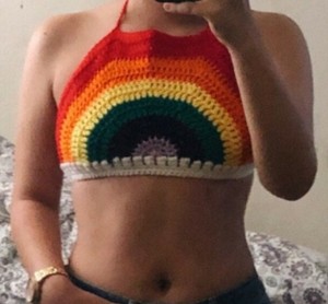 handmade crochet tops