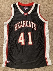 Rare Vintage Cincinnati Bearcats  #41 Basketball Jersey Men's Size Large - Picture 1 of 2