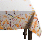 Tablecloth 100% Cotton 60"X120" Decorative Rectangle Tablecloths Washable Table 