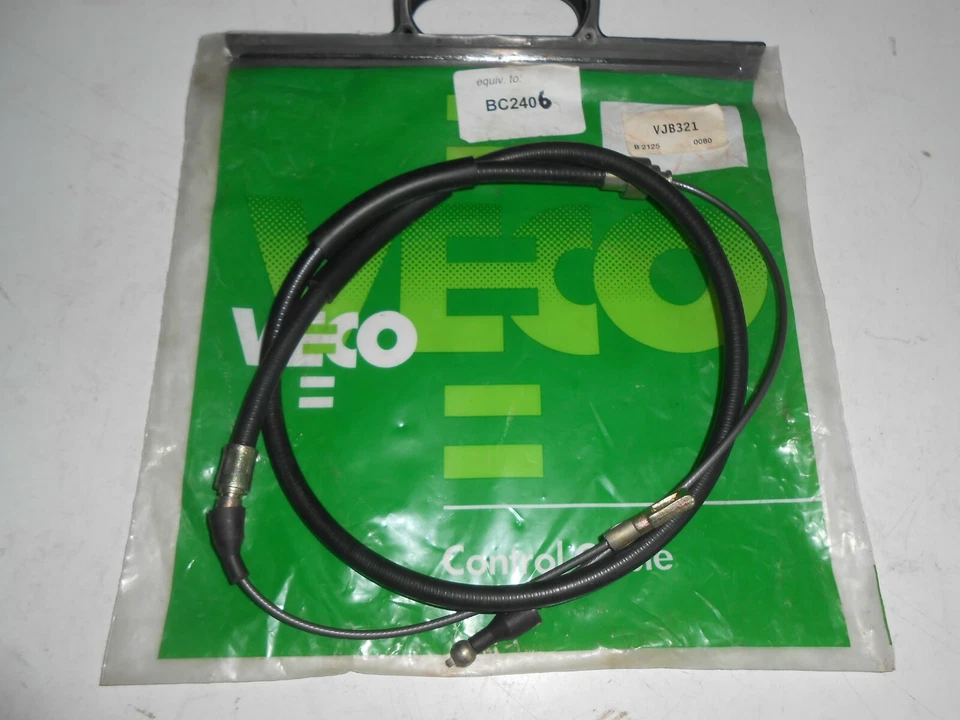 AUDI 100, AVANT III, 200,III, 1988-1990, CABLE FRENO DE MANO TRASERO IZQUIERDO O DERECHO BC2406 Foto 1 de 1