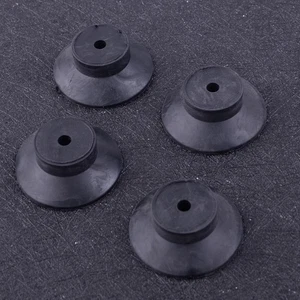 4pcs 48x18mm Air Compressor Rubber Foot Pads Anti Vibration Noise Isolator jh - Picture 1 of 3