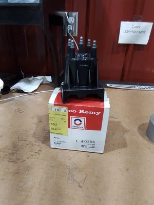 NOS GM 10467543 DELCO REMY D356 1.6L 1.8L 4 DIST. CAP CYL 1987-94 CHEVY GEO - Image 1 of 4