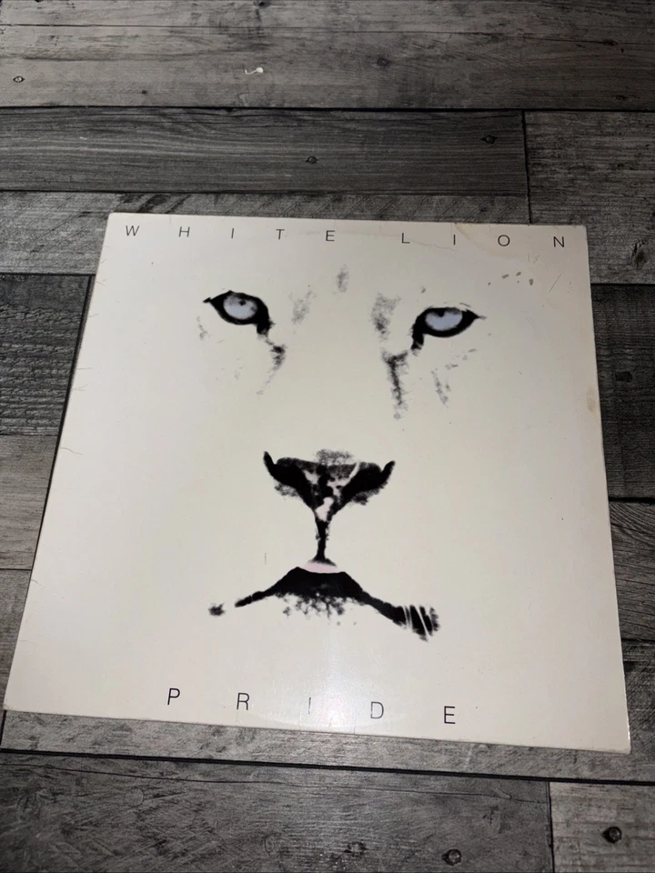 White Lion - Pride - 12” Vinyl Record LP - 1987 Atlantic EU 1st Complete Rock - Image 1 of 4