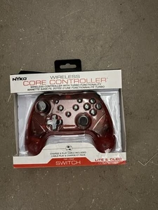 Nyko Wireless Core Controller for pour Nintendo Switch Clear Bluetooth Turbo - Picture 1 of 5