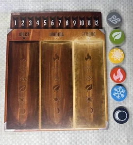 Gloomhaven Element Board & Element Discs – Complete Energy Board Set - Picture 1 of 3