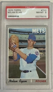 Nolan Ryan 1970 Topps #712 PSA 8 NM-MT - Picture 1 of 2