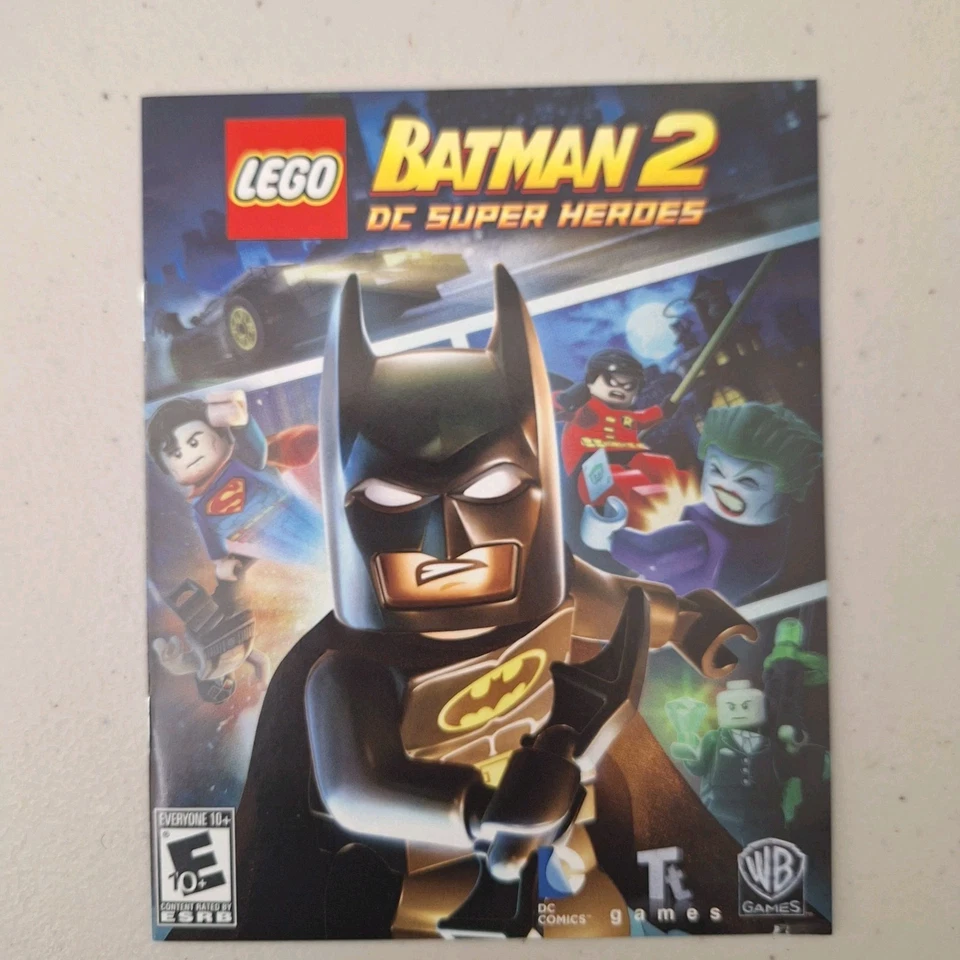 LEGO Batman 2: DC Super Heroes PS3 w/ Green Lantern Blue Ray CIB New, open box - Image 1 of 4