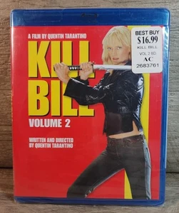 Kill Bill: Volume 2 BluRay Brand New Sealed Quentin Tarantino Uma Thurman - Afbeelding 1 van 3