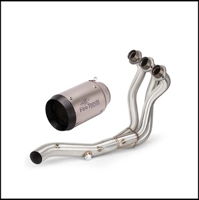 Sistema completo para Yamaha MT-09 FZ09 2014-2020 silenciador escape tubo de enlace delantero Foto 1 de 4