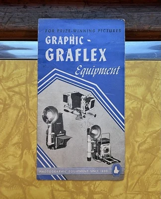 Graphic Graflex Camera Equipment Booklet Pacemaker Graflite Super D RB Series - Image 1 of 4