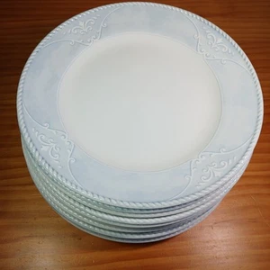 11 LENOX Swedish Lodge Collection Swedish Garland 11.25" Dinner Plates USA - Bild 1 von 8
