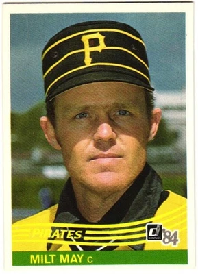 1984 Donruss - Milt May #386 - Image 1 of 2