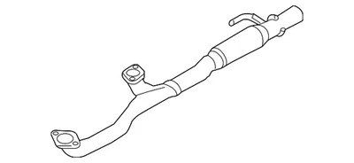 Ford Explorer 2011-2019 original - tubo de escape cruzado DB5Z-5G274-B Foto 1 de 4