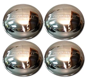 NEW Polished Stainless Steel Hubcap Set 1947-48 Ford Car 6A-1130-SS  - Picture 1 of 1