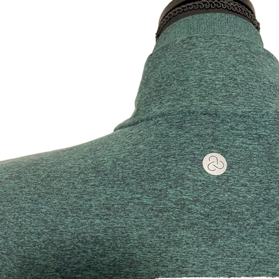 Zella Dark Green Full Zip Track Athletic Jacket thumb holes Running Yoga - Image 1 of 4