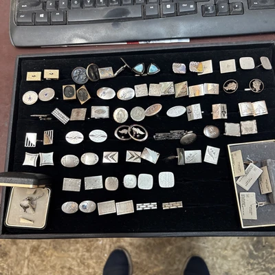 LOTE VINTAGE MCM (30) + ABOTOADURAS ESTERLINAS TOPS ESTERLINOS, GF, 800, ANSON, WELLS, MÉXICO - Imagem 1 de 4