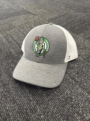 Boston Celtics NBA '47 Marca Gris Y Blanco Camionero Malla Ajustable Juvenil Sombrero Foto 1 de 2