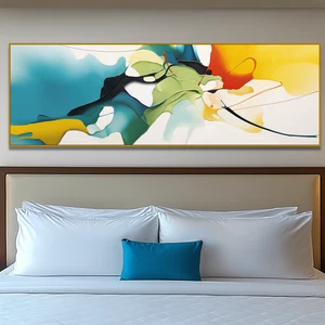 Tapiz abstracto para colgar en la pared decoración del hogar - arte de pared versátil - Imagen 1 de 15